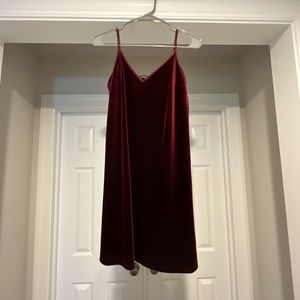 Abercrobie and Fitch Maroon Dress size small